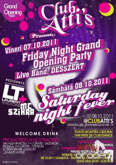 poze grand opening party club atti s