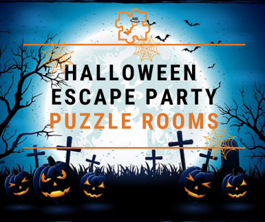 poze halloween escape party puzzle rooms