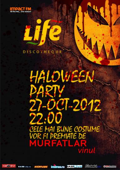 poze haloween party life discoteque 27 10 2012