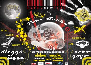 poze happy new year 2011 club daos timisoara all you can drink finger food