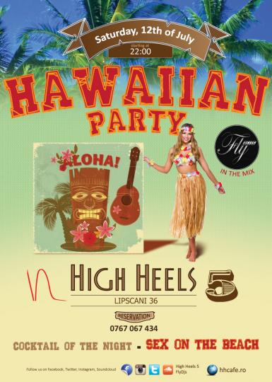 poze hawaiian party 