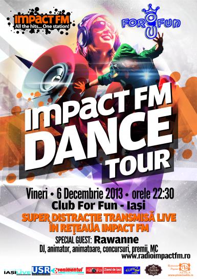 poze impact fm dance tour 2013