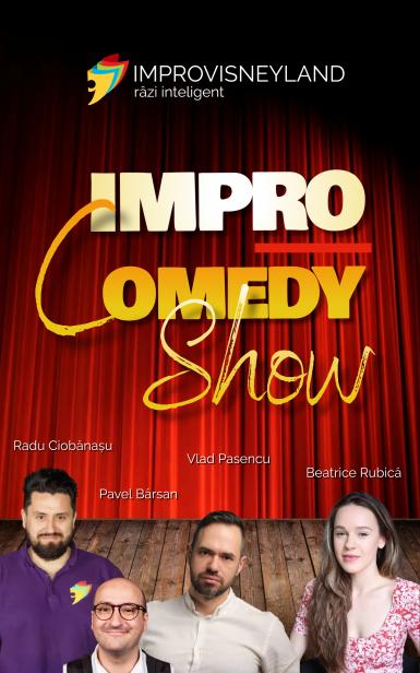 poze impro comedy show cu improvisneyland