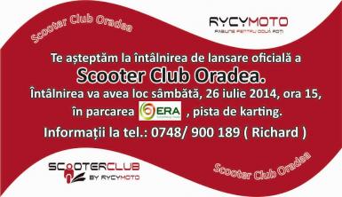 poze inaugurare scooter club oradea