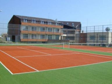 poze inaugurare teren de tenis