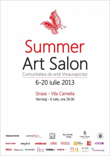 poze inca 2 zile pana la deschiderea summer art salon 2013 in sinaia