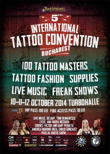 poze international tattoo convention bucharest 2014 la turbohalle