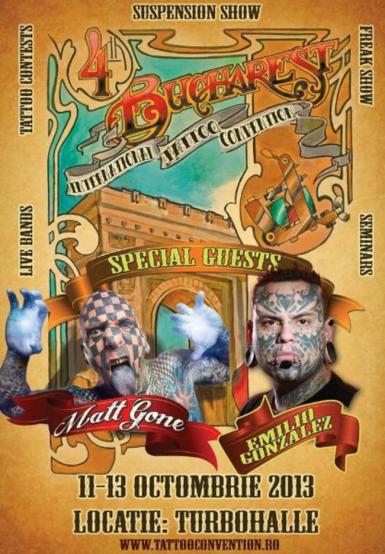 poze international tattoo convention la bucuresti