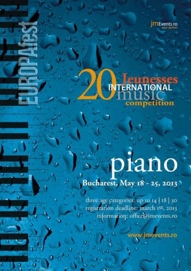 poze jeunesses international piano competition la bucuresti
