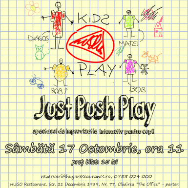 poze just push play kids