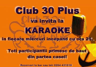 poze karaoke in club 30 plus cluj