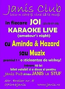 poze karaoke live party in janis club