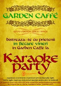poze karaoke party in garden caffe suceava