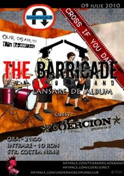 poze lansare album the barricade in club underworld din bucuresti