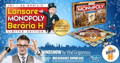 poze lansare monopoly beraria h limited edition
