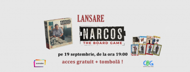 poze lansare narcos the board game 