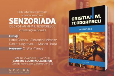 poze lansarea volumului senzoriada de cristian m teodorescu