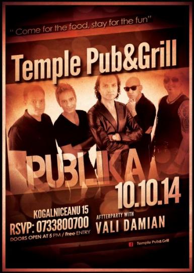 poze live show with publika temple pub grill