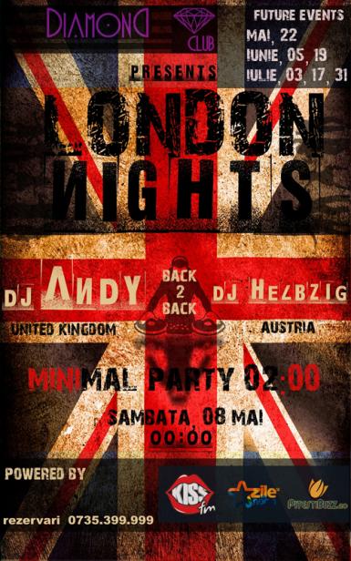 poze london nights party pe 8 mai in diamond club
