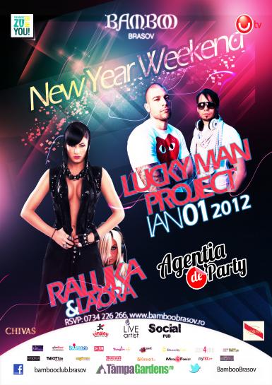 poze lucky man project raluka dj laora bamboo brasov 1 ianuarie 2012