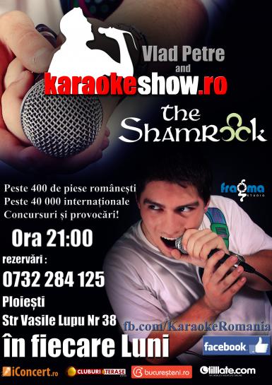 poze luni tu esti vedeta la karaoke show cu vlad petre in shamrock ploiesti