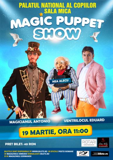 poze magic puppet show palatul national al copiilor