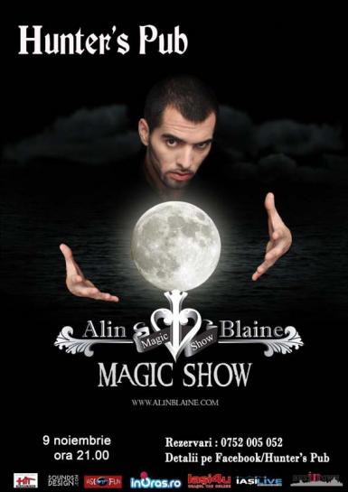 poze magic show cu alin blaine la iasi