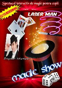 poze magic show premiera numar inedit laser man 