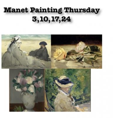 poze manet painting thursday