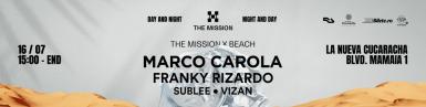 poze marco carola at the mission x beach