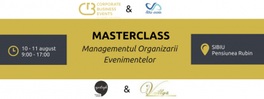 poze masterclass managementul organizarii evenimentelor
