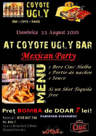 poze mexican party duminica 22 august 2010 la coyote ugly