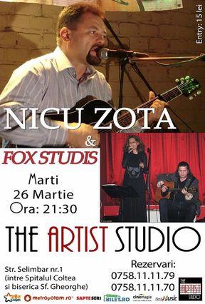 poze nicu zota fox studis in the artist studio