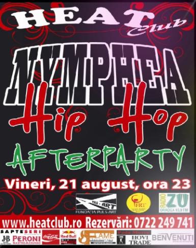 poze nymphea hip hop afterparty