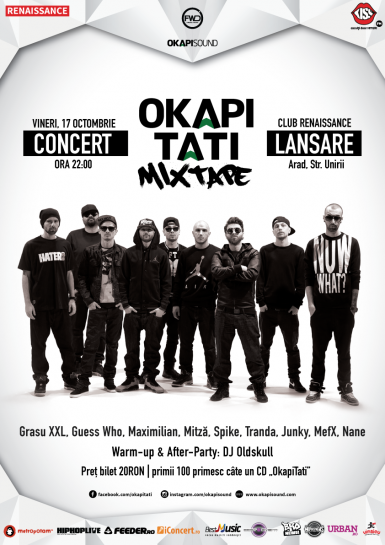 poze okapi sound concert lansare okapitati club renaissance arad 