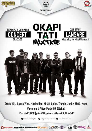 poze okapi sound concert lansare okapitati stage club alba iulia 