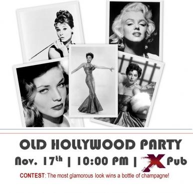 poze old hollywood party