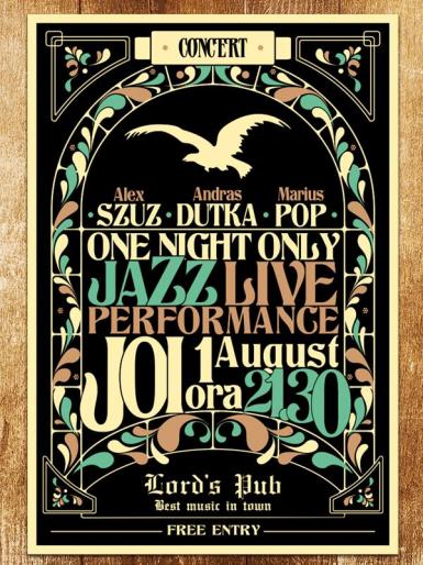 poze one night only jazz live performance 