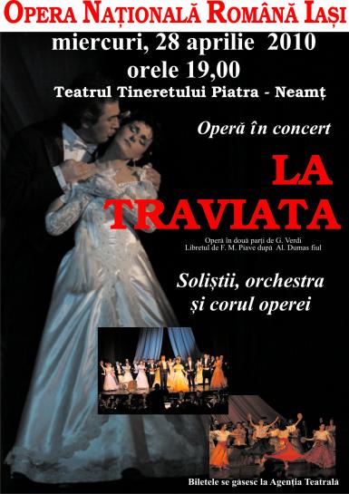 poze opera nationala din iasi vine la piatra neamt cu la traviata 