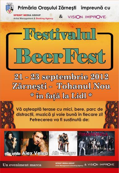 poze orasul zarnesti intra in sarbatoare la festivalul beer fest 