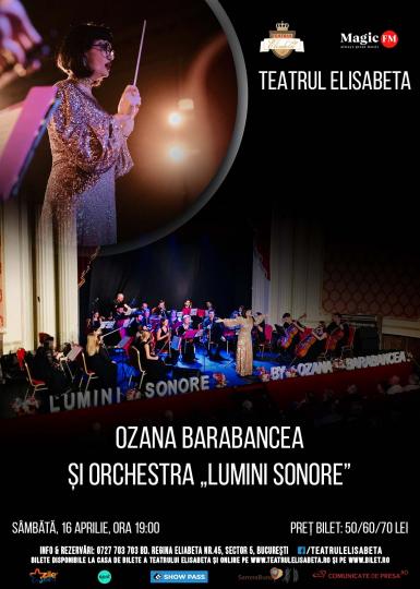 poze ozana barabancea si orchestra lumini sonore 