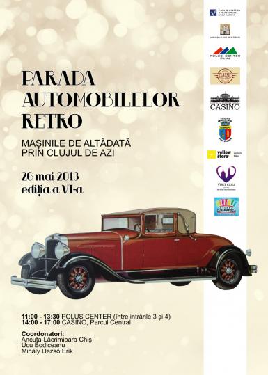 poze parada automobilelor retro