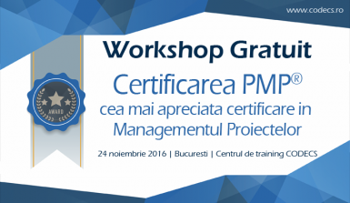 poze participa la workshop ul gratuit certificarea pmp
