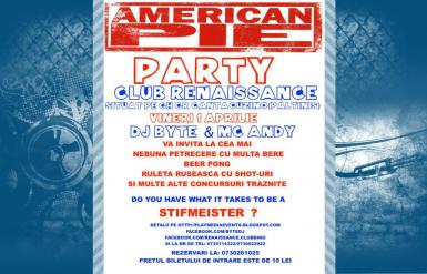 poze party american pie in club renaissance