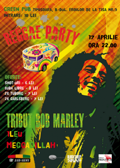 poze party reggae tribut bob marley timisoara