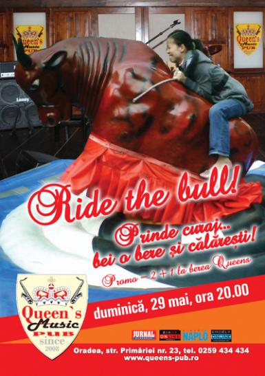 poze party ride the bull