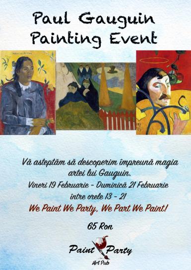 poze paul gauguin painting event 19 21 februarie