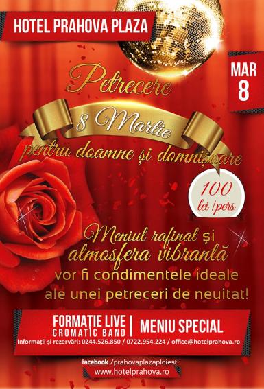 poze petrecere 8 martie la hotel prahova plaza