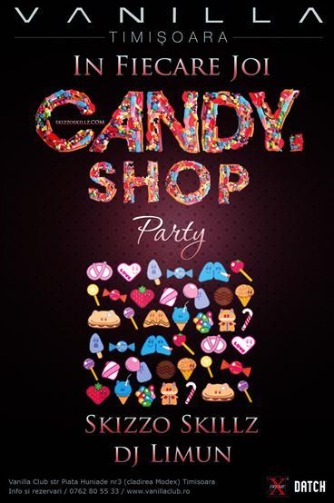 poze petrecere candy shop party timisoara