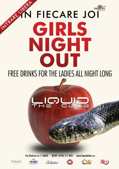poze petrecere pentru doamne si domnisoare in liquid club sibiu